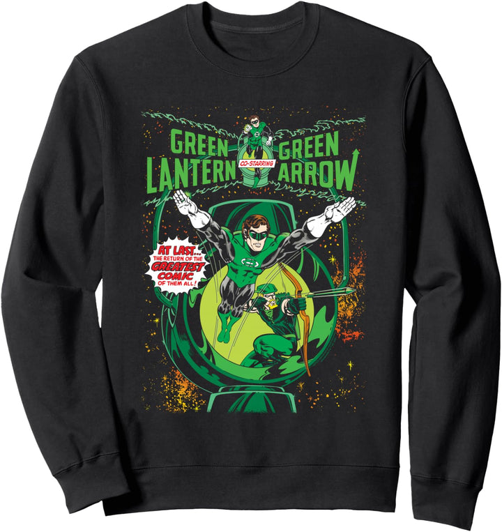 DC Comics Green Lantern Arrow Cover Sweatshirt