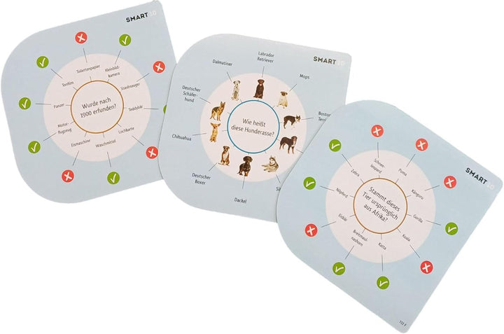Piatnik PIA07188 Smart 10 Family | Das revolutionäre Alleswisser Brettspiel I besonderen Art Quizspi