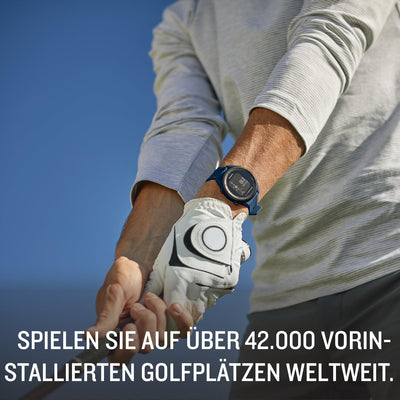 Garmin Approach S12 2022 Edition - GPS-Golfuhr mit Schlagweitenmessung & Distanzangaben zum Grün/ Hi