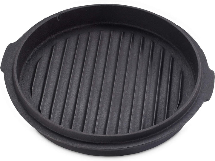 Echtwerk EW-GE-1225 Dutch Oven BBQ Kochtopf ca. 8 L, Bereits eingebrannt - preseasoned, Deckel mit E