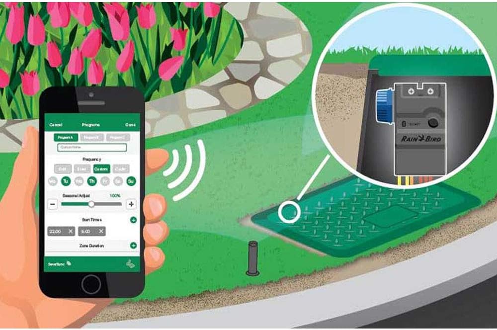 Rainbird TBOS-BT04 Bluetooth Programmierer 4 Stationen