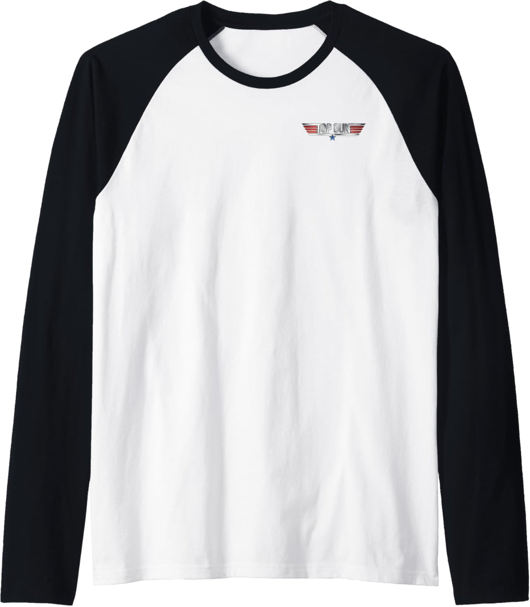 Top Gun Pocket Chest Logo Raglan