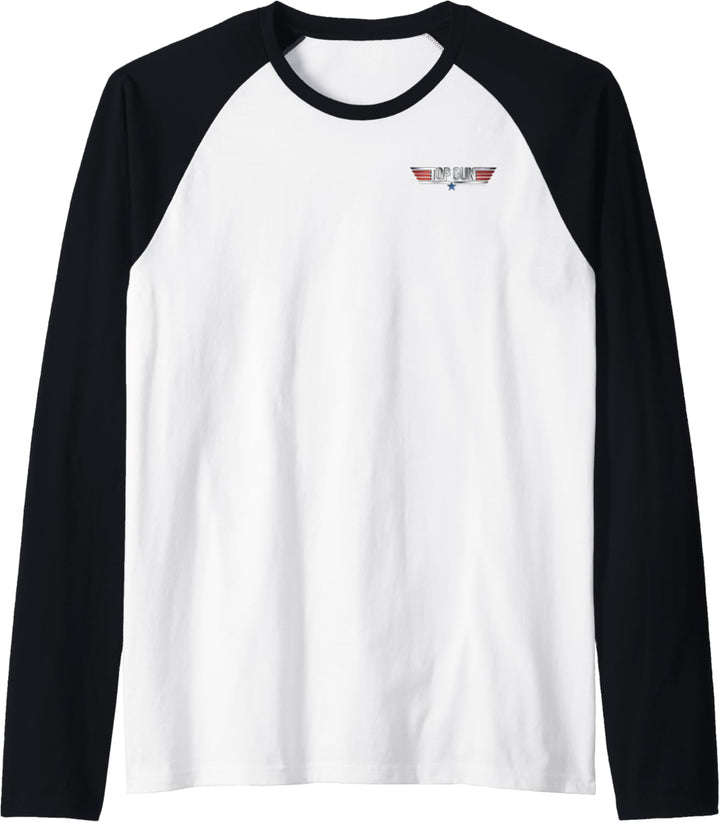 Top Gun Pocket Chest Logo Raglan
