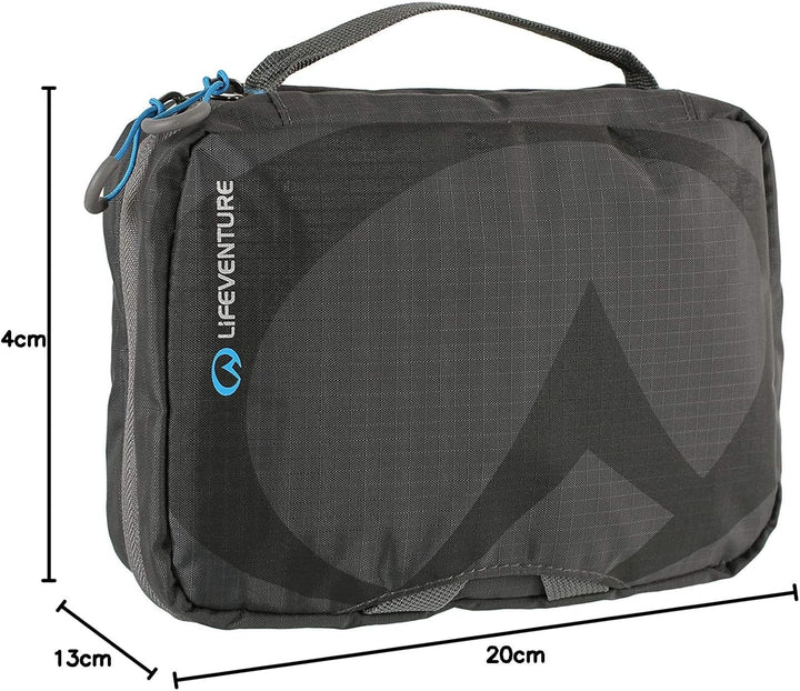 Lifeventure Waschbeutel für Männer und Frauen Wasserfester Reise-Waschbeutel mit Spiegel und Mehrere