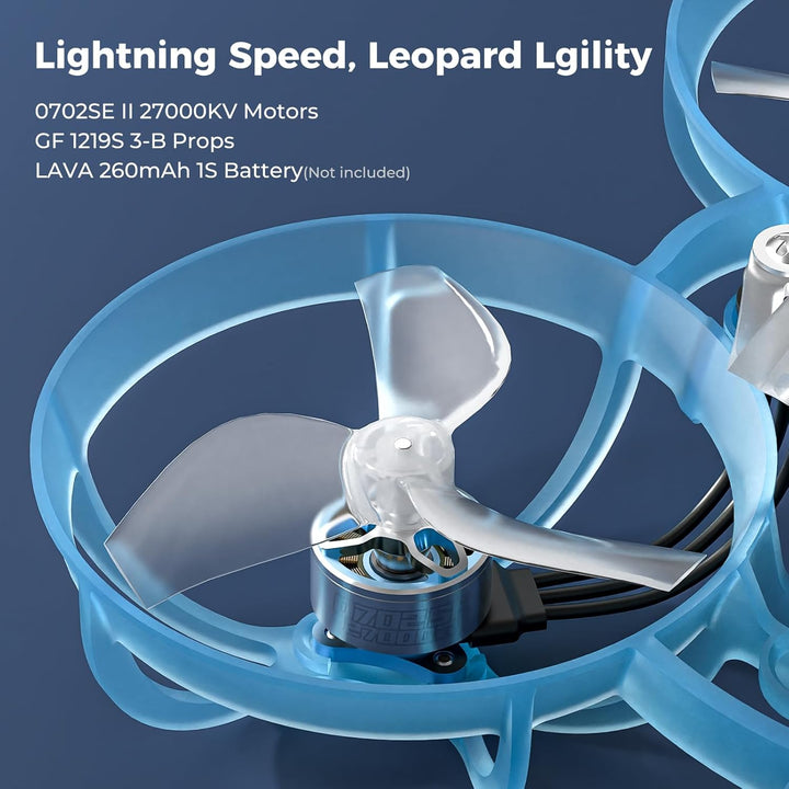 BETAFPV Air65 Brushless Whoop Quadcopter, 1S Ultraleichte 65mm Mikro RC Drohne mit G473 5IN1 Air Bru