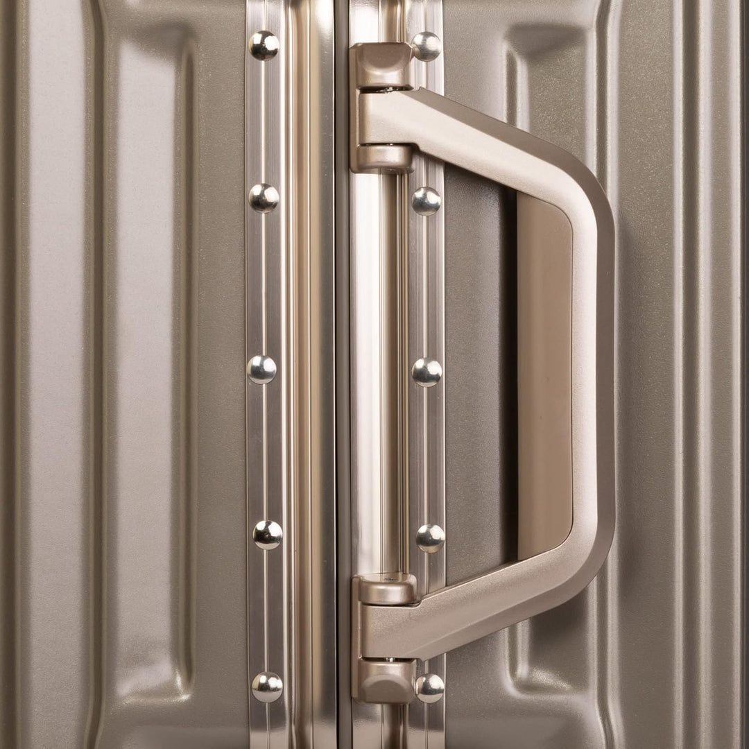 Travelhouse London Boardkoffer 55cm · Aluminium-Rahmen · Polykarbonat Hartschale · 2X TSA Zahlenschl