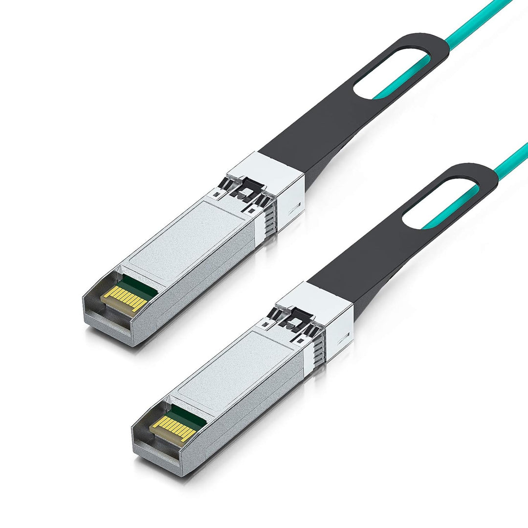 10GbE SFP+ to SFP+ Active Optical Fiber Cable, OM3 MMF Direct-Attach Fiber Assemblies with SFP+ conn