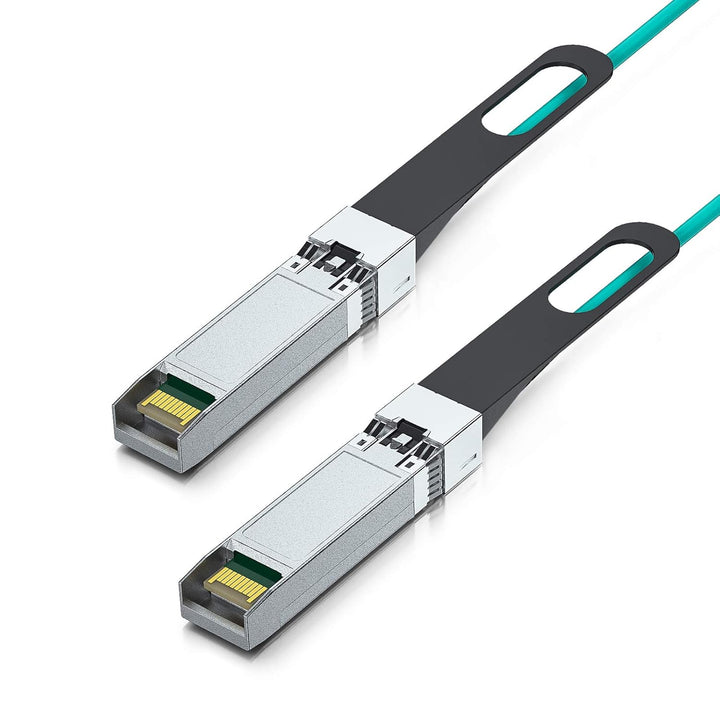 10Gtek für Intel 10GbE SFP+ AOC Kabel 1-Meter, 10GBASE Active Optical SFP+ OM3 MMF Cable for Intel 1