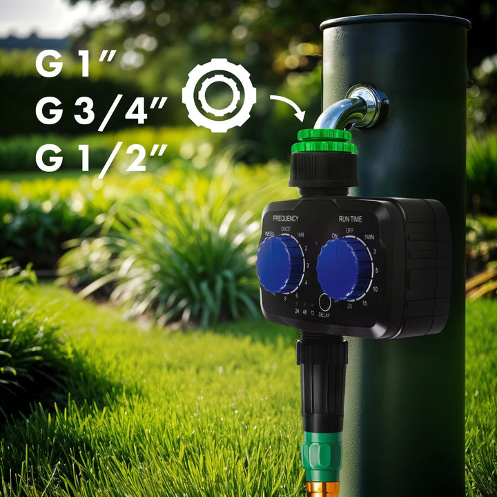 Green Blue Elektronisches Bewässerungssteuergerät | Präzise Steuerung für Gartenbewässerung | Einste