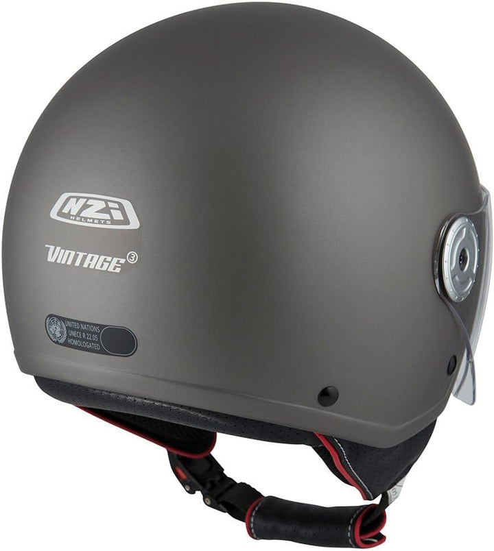 NZI Unisex-Adult Vintage 3 Helmet S ANTRACITE NATT, S ANTRACITE NATT