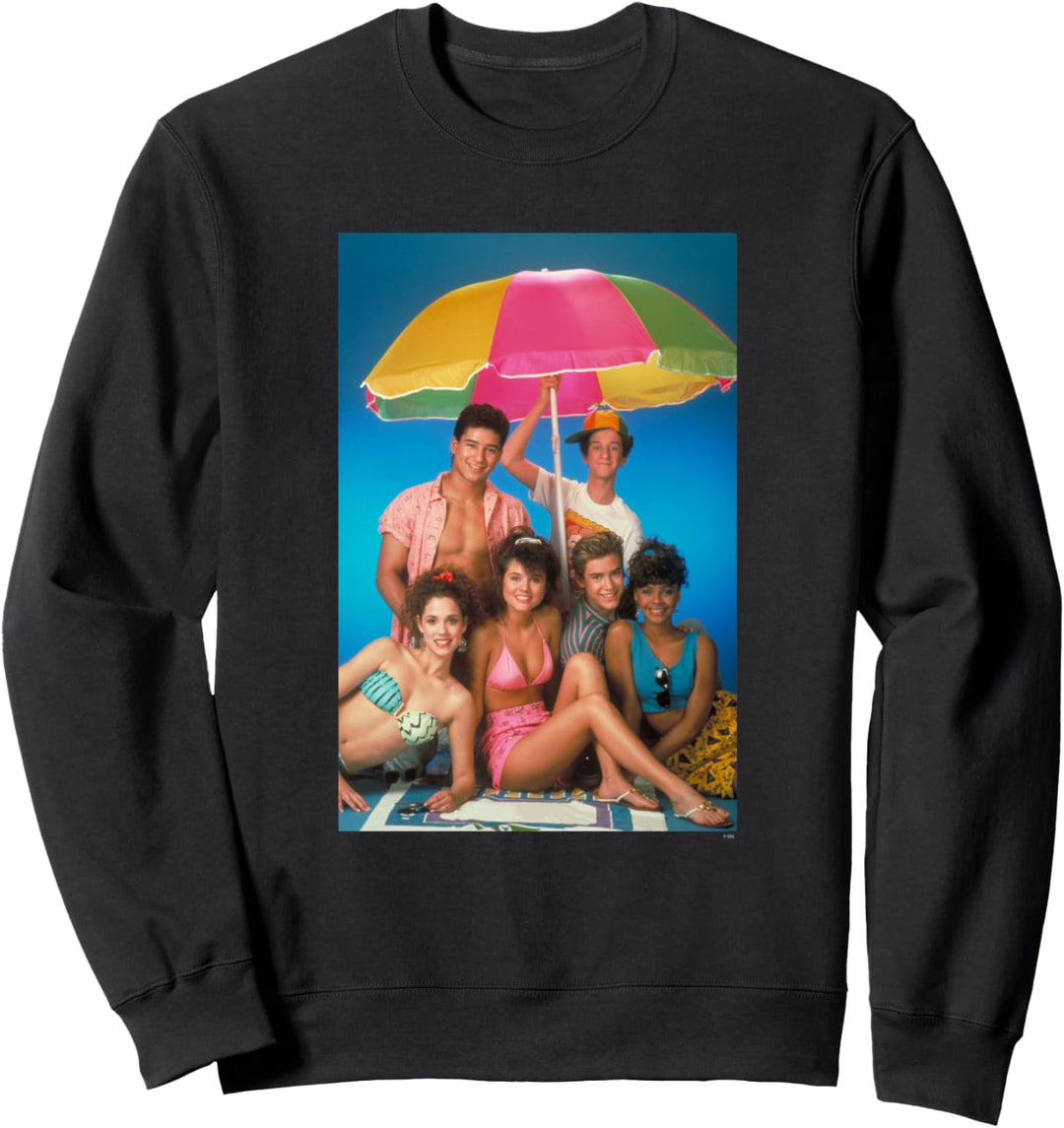 Saved By The Bell Strandgruppenfoto Sweatshirt