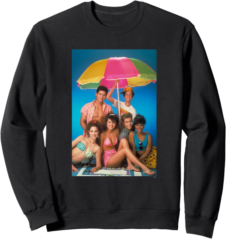 Saved By The Bell Strandgruppenfoto Sweatshirt