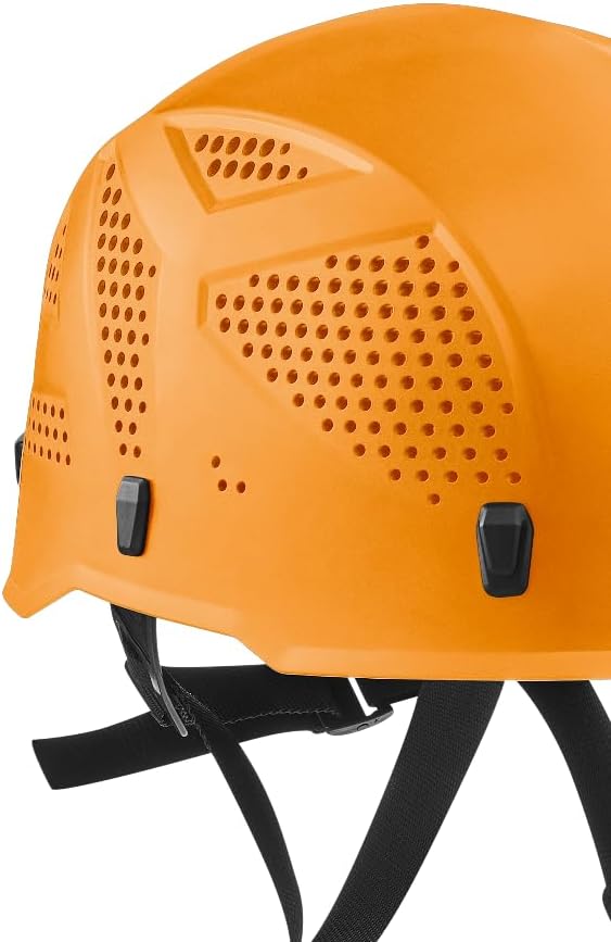 EDELRID Ultralight III Kletterhelm Klettersteighelm Bergsporthelm orange, orange