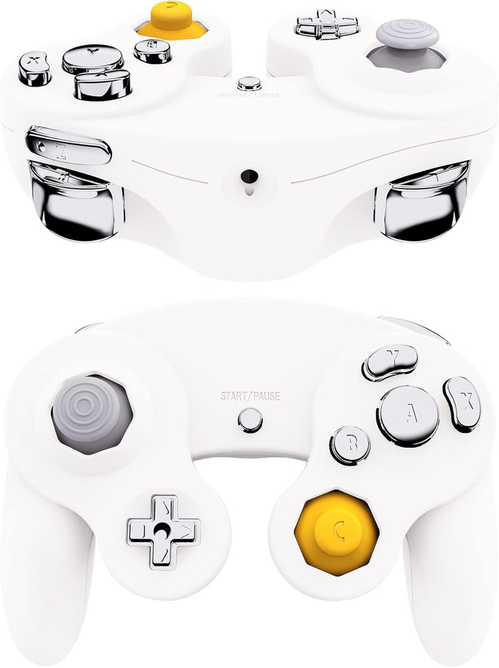 eXtremeRate Ersatz Tasten Set für nintendo Gamecube GCN Controller,DIY Ersatzteile Full Buttons D-Pa