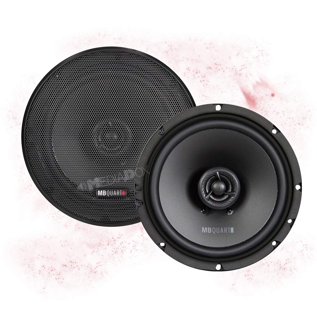 Mediadox Front 16,5cm/165mm 2-Wege Koax Auto Lautsprecher/Boxen/Speaker Set von MB Quart (QX165) kom