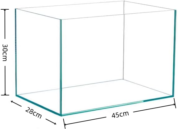 Würfel Aquarium 45x28x30CM Becken Glasbecken 45*28*30CM, 45*28*30CM