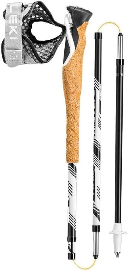 Leki Cross Trail FX Superlite Stöcke Taglia unica white-bright red-black, Taglia unica white-bright