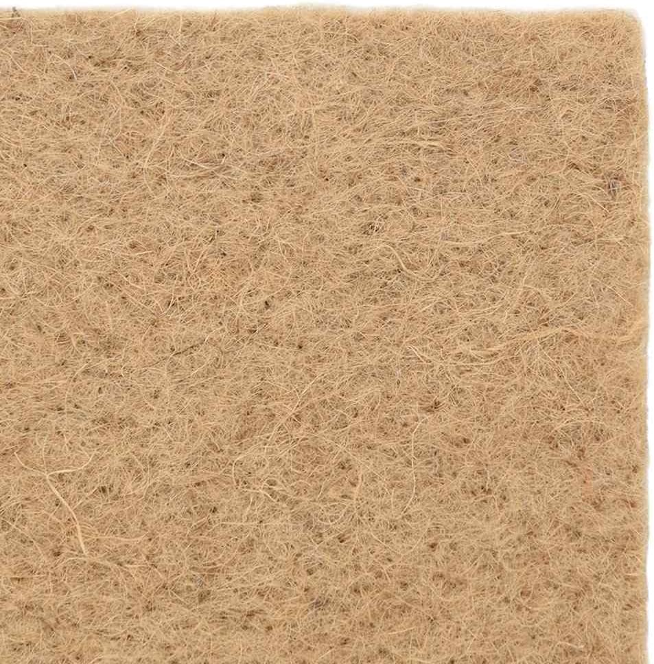 vidaXL Nagermatte Hanf 0,5x25 m 5 mm, Nagerteppich, Nagermatte 100% Hanf, Hanfmatte für Nagetiere, H