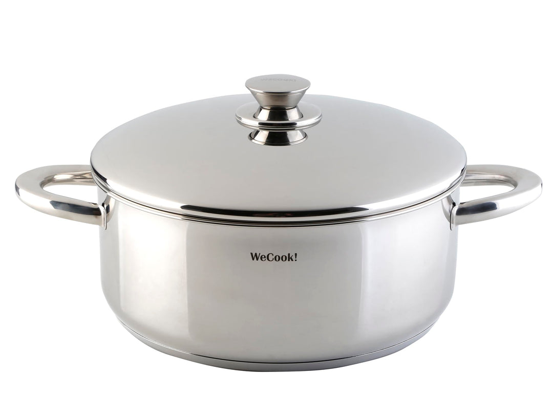 WECOOK! PRO Edelstahl-Kochtopf mit Deckel, 32 cm PRO 9.6 Liter, PRO 9.6 Liter