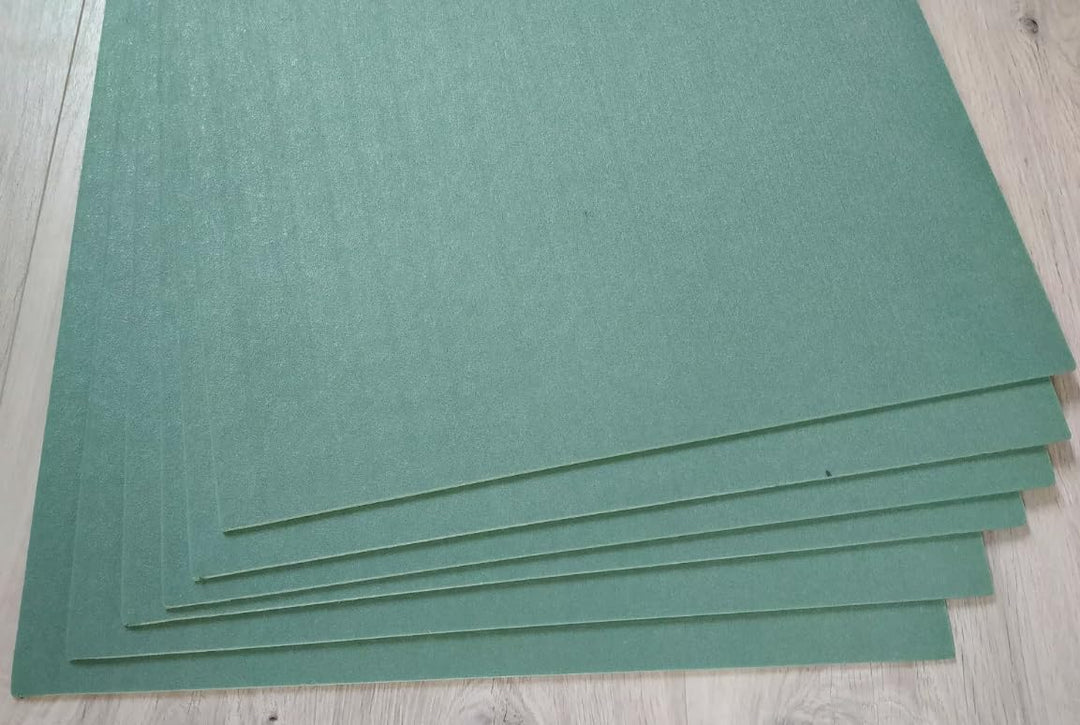 Trittschalldämung XPS 3mm 5mm - Dämung Grean Boden für Laminat - Bauplatten - Bodenunterlage - Unter