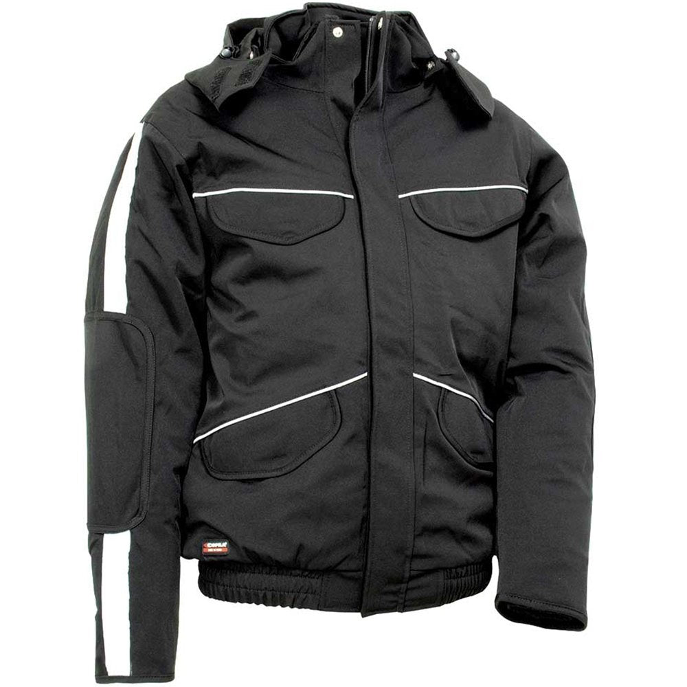 Cofra V094-0-05.Z44 Polsterjacke "Strasbourg", schwarz, 44 44 BLACK / BLACK, 44 BLACK / BLACK