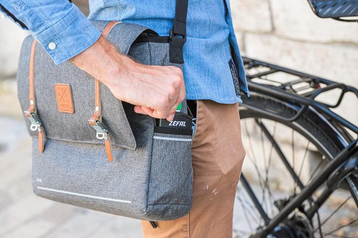 Zéfal Zéfal Unisex – Erwachsene Messenger Umhängetasche Urban, Grau, 11L Zéfal Zéfal Unisex – Erwach