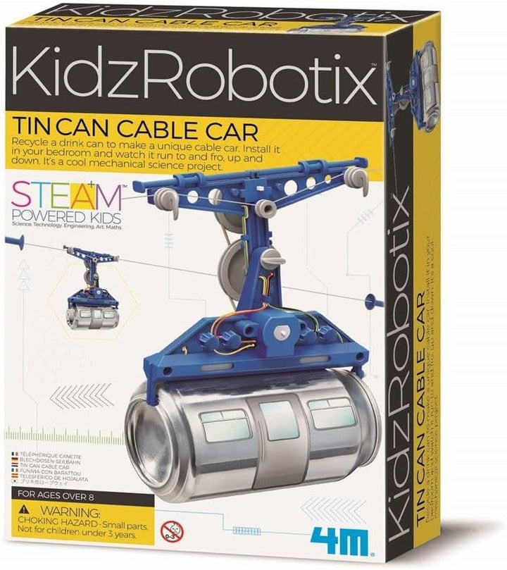 4M Tin Can Cable Car 1 Mehrfarbig, 1 Mehrfarbig