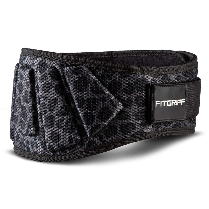 FITGRIFF® Gewichthebergürtel V1 - Fitness-Gürtel für Bodybuilding, Krafttraining, Gewichtheben und C
