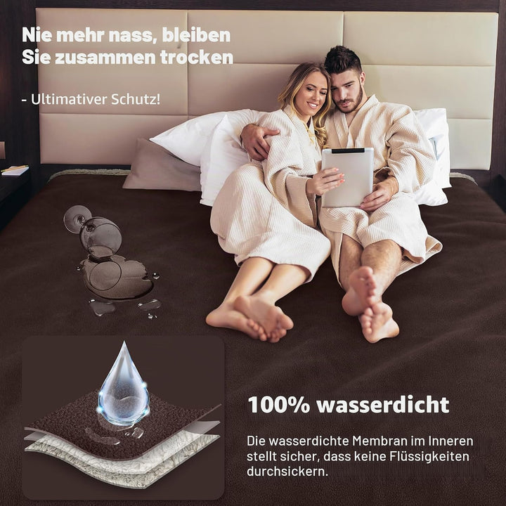 Catalonia Wasserdicht Decke, Tagesdecke Bett Sofaüberwurf Kuscheldecke Schonbezug Couchschoner Wasse
