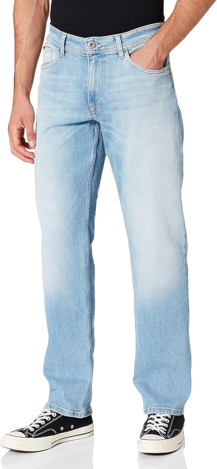 Cross Jeans Herren Relaxed Jeanshose New Antonio 31W / 34L Blau, 31W / 34L Blau