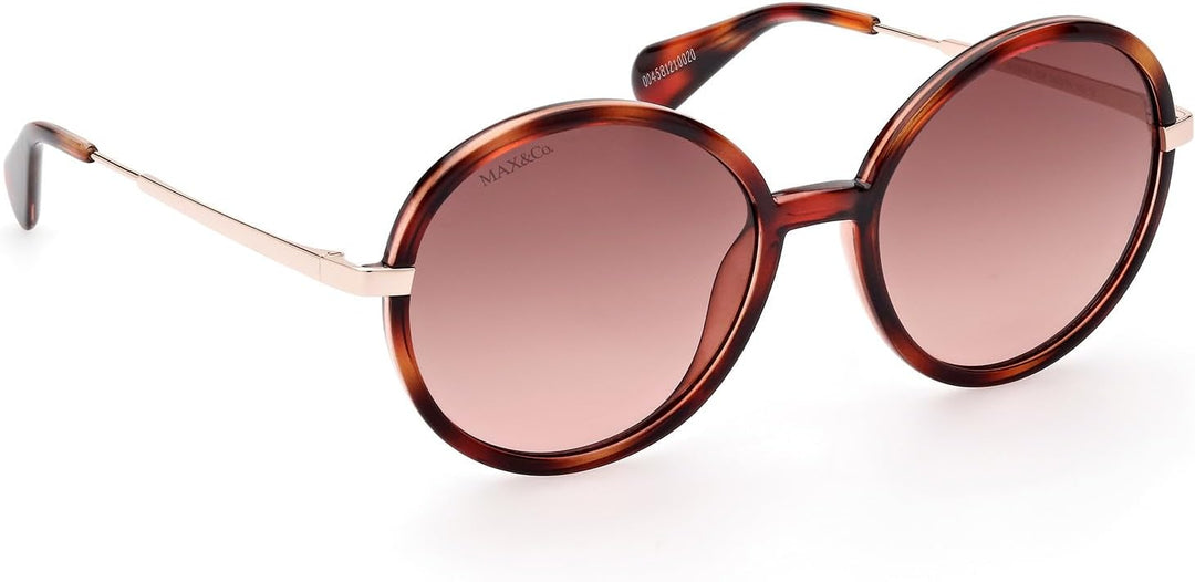 MAX &CO Damen Sonnenbrille 55/19/140 Coloured Havana, 55/19/140 Coloured Havana