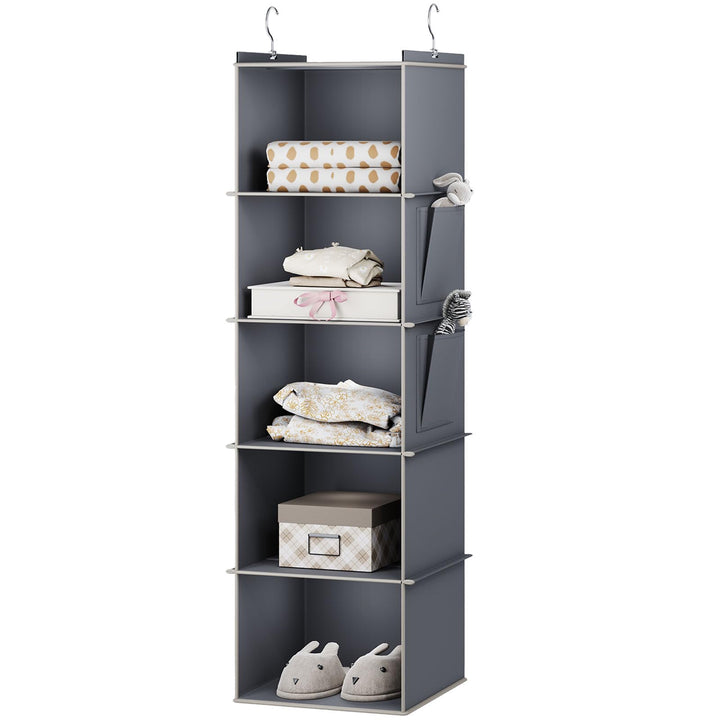 YOUDENOVA Hängeregal Schrankorganizer Stabiler Kleiderschrank Organizer Hängeaufbewahrung Ordnungssy