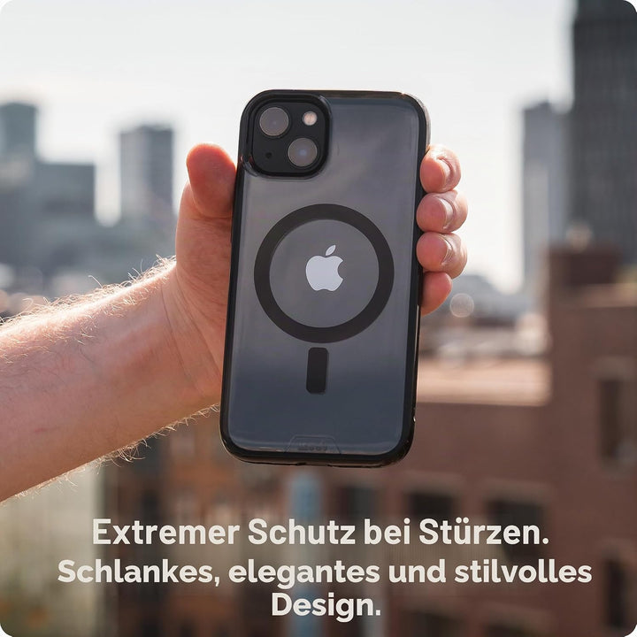 Mous Hülle für iPhone 15 MagSafe Kompatibel Case Durchsichtig - Clarity 2.0 - Handyhülle iPhone 15 C