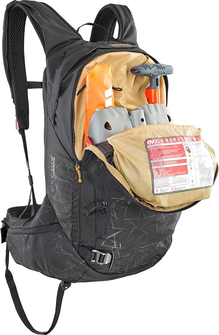 EVOC LINE R.A.S. PROTECTOR 22 Lawinen-Airbag-Rucksack, Skirucksack (NEURALITE SYSTEM, Hüftflügel mit