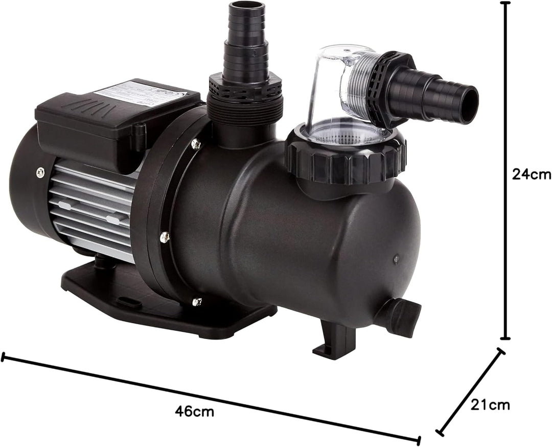 Gre PP051 - Filterpumpe für Pools, 450 W, 8.500 l/h 8,5 m3/h, 8,5 m3/h