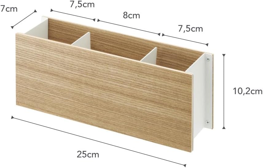 Pen &amp; Remote Rack - Rin - natural Weiss, Weiss