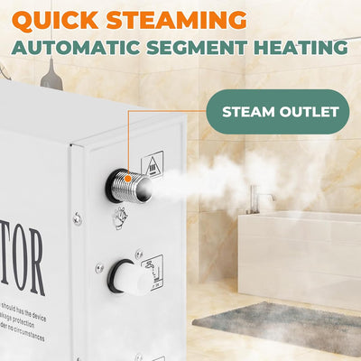 YJINGRUI dampfbad generator dampfgenerator für dampfbad dampfgenerator für sauna mit digitaler Steue