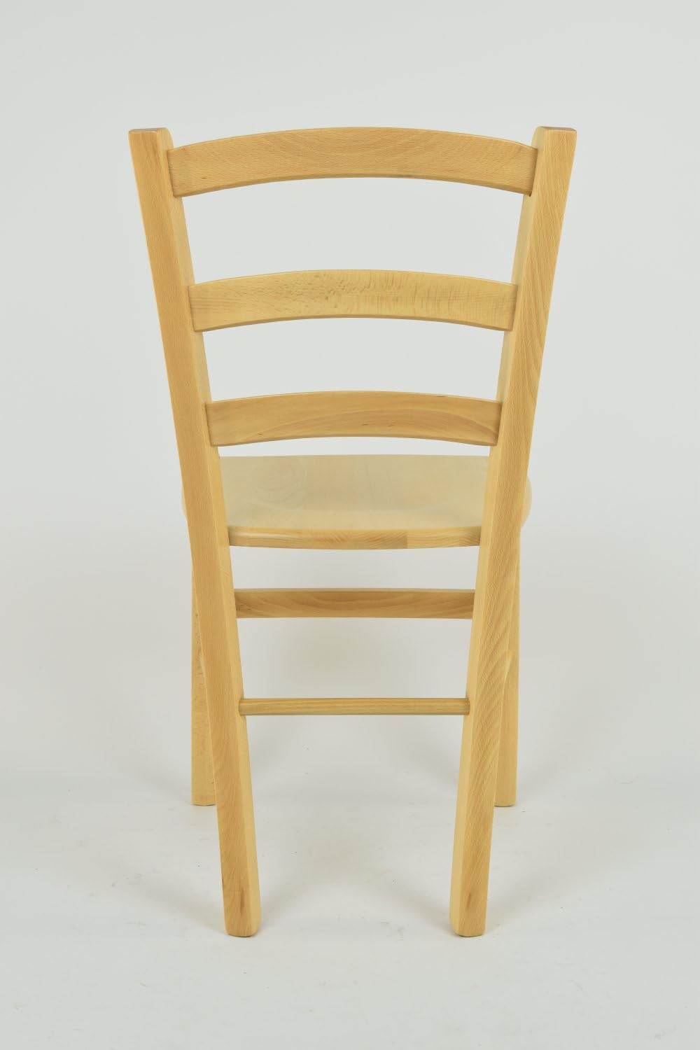 t m c s Tommychairs - Stuhl Venice für Küche und Esszimmer, robuste Struktur aus lackiertem Buchenho