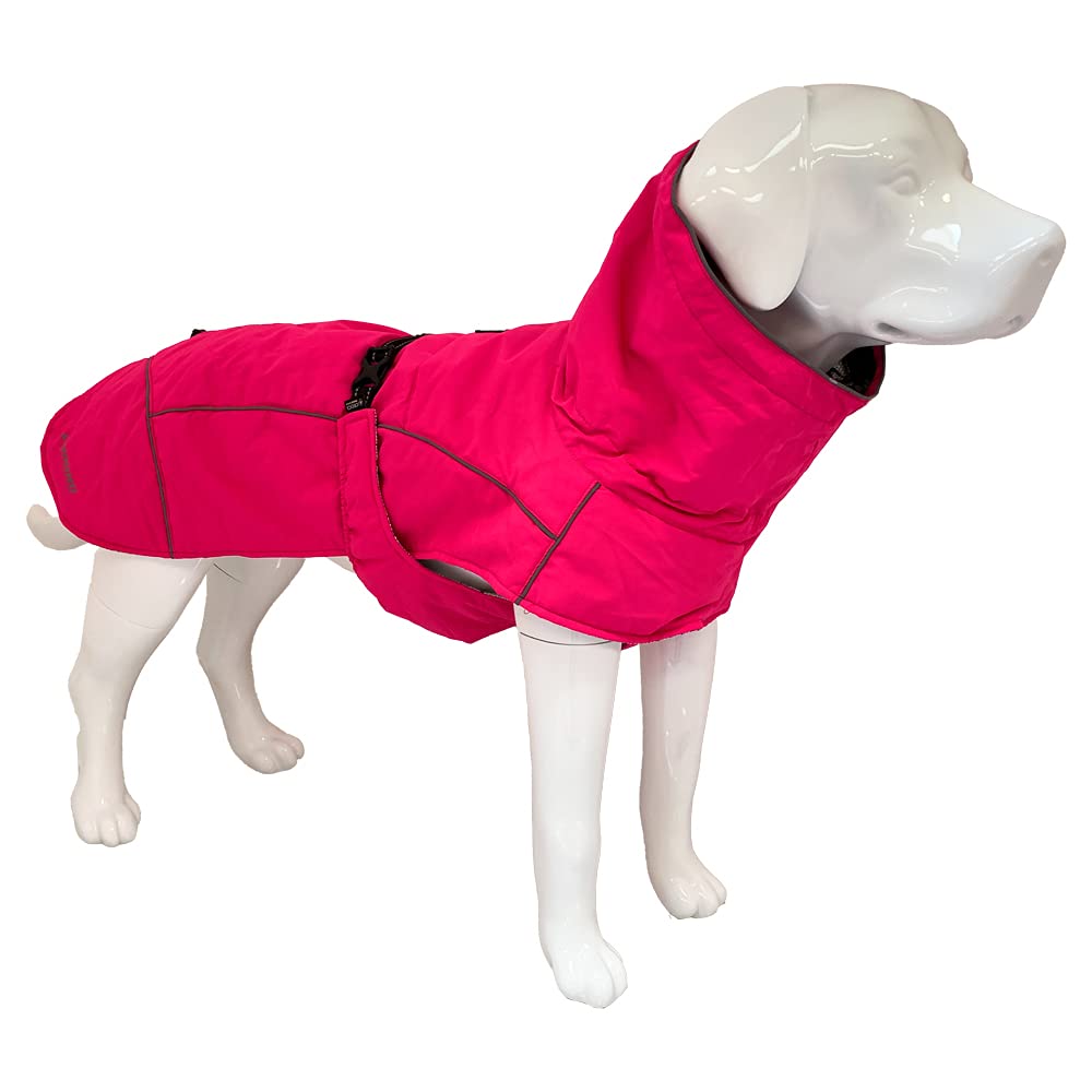 Croci Hiking Hundemantel, wasserdicht, für Hunde, gefüttert, Wintermantel, Thermofutter, K2, Farbe F
