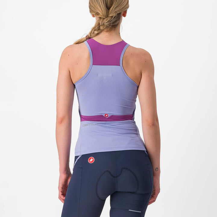 CASTELLI Damen Solaris Top T-Shirt L Violettes Nebel/Amethyst, L Violettes Nebel/Amethyst