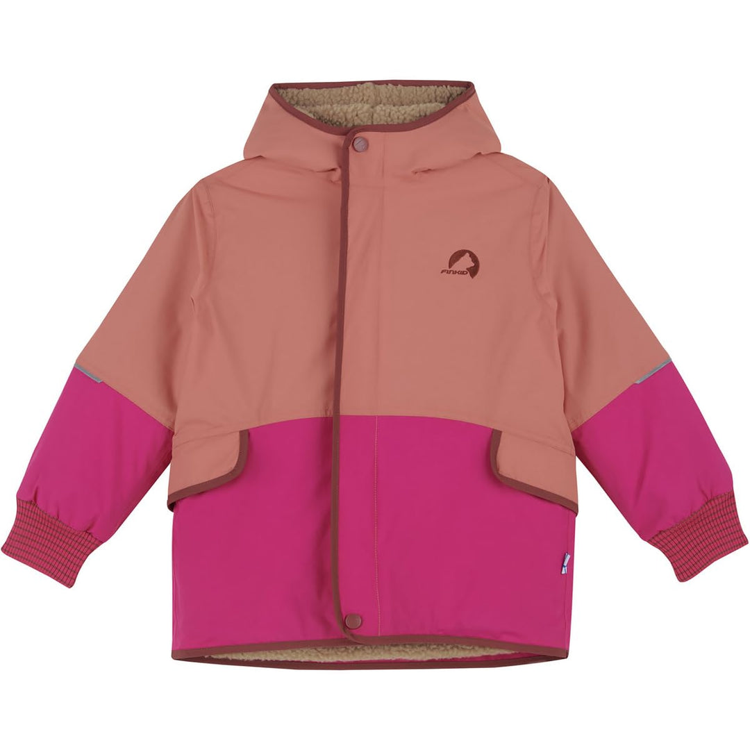 Finkid Kinder Moska Mukka Jacke Isolationsjacke EU 110-120 terra cotta-sable, EU 110-120 terra cotta