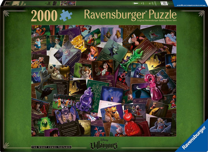 RAVENSBURGER 16506 Villainous Disney All Other Puzzle, Beige, 2000 pezzi