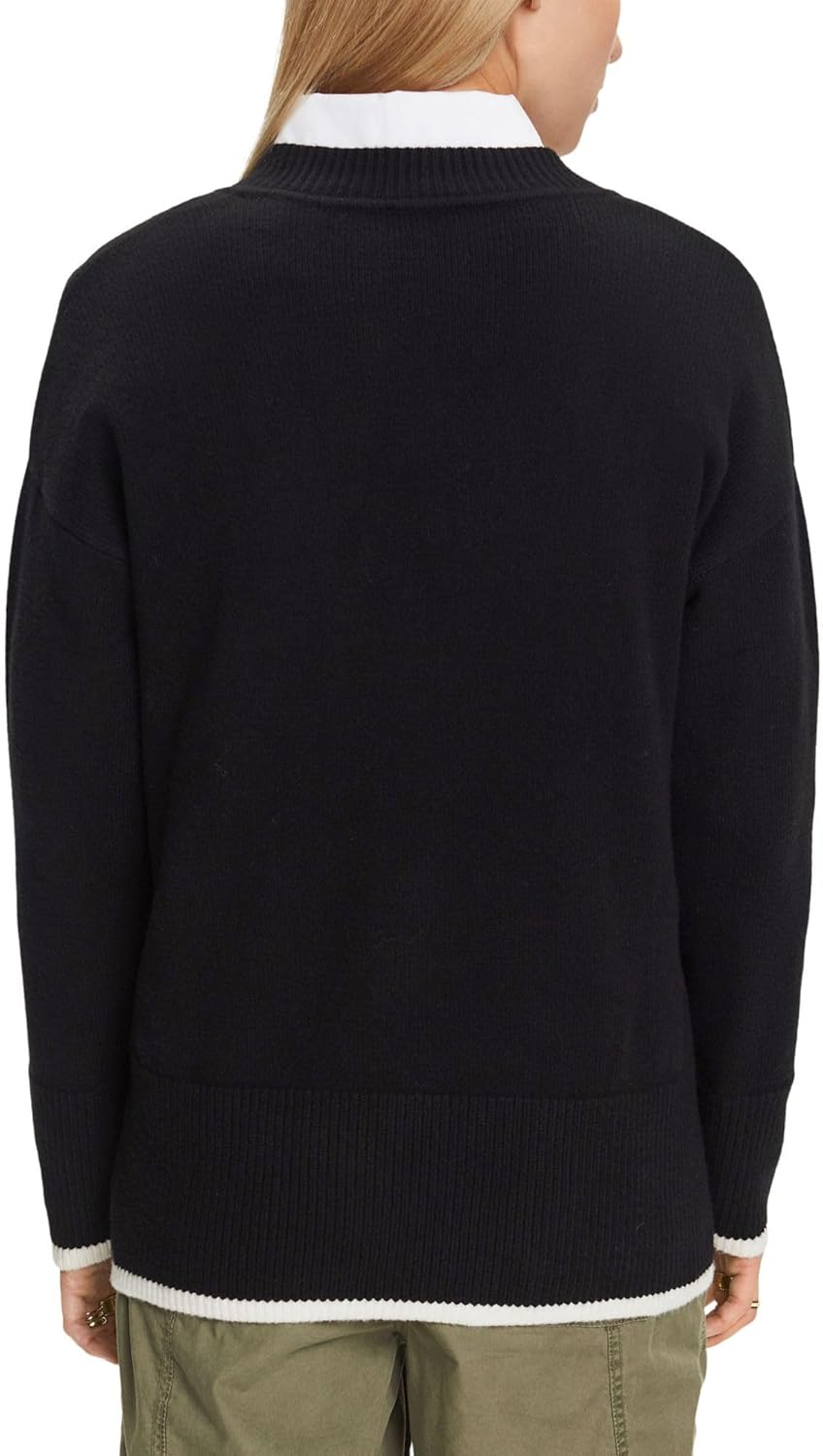 ESPRIT Damen Pullover S 001/Black, S 001/Black