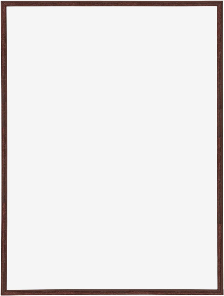 yd. Your Decoration - Bilderrahmen 60x80 cm - Braun - Bilderrahmen aus Kunststoff mit Antireflex Kun