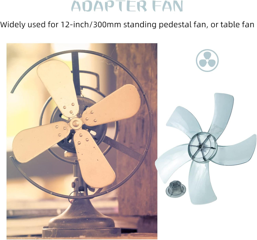 Ciieeo 11 Zoll Tischventilator Ersatz Für 300-mm-standventilatoren Einfache Installation Waschen