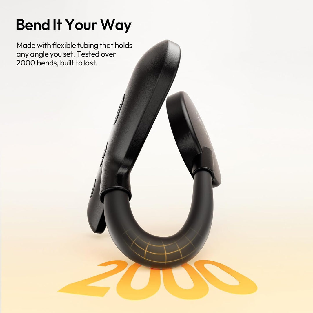 ULANZI M10 Magnetische Selfie Licht; Mini Flexible LED Handylicht, Clip-On Leseleuchte mit 5-stufig