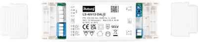 illuburg LED Treiber 12V 40W DALI Push Taster 0-10V Dimmbar Flackerfrei für LED Streifen Trafo Trans