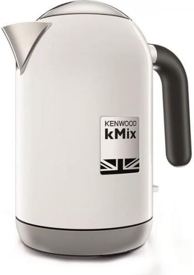 Kenwood ZJX650BK Wasserkocher kMix 2200 Watt, Metall, 1 Liter, weiss, 21,5x13,2x22,9