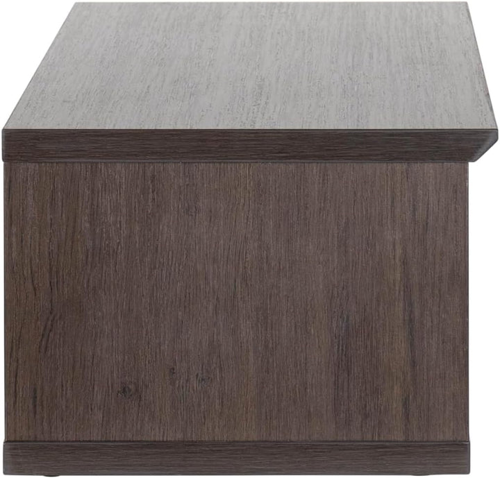 Gator Frameworks Desktop 4U Studio Rack braun (GFW-ELITERK-4U-BRN) 4U Dunkles Walnussbraun, 4U Dunkl