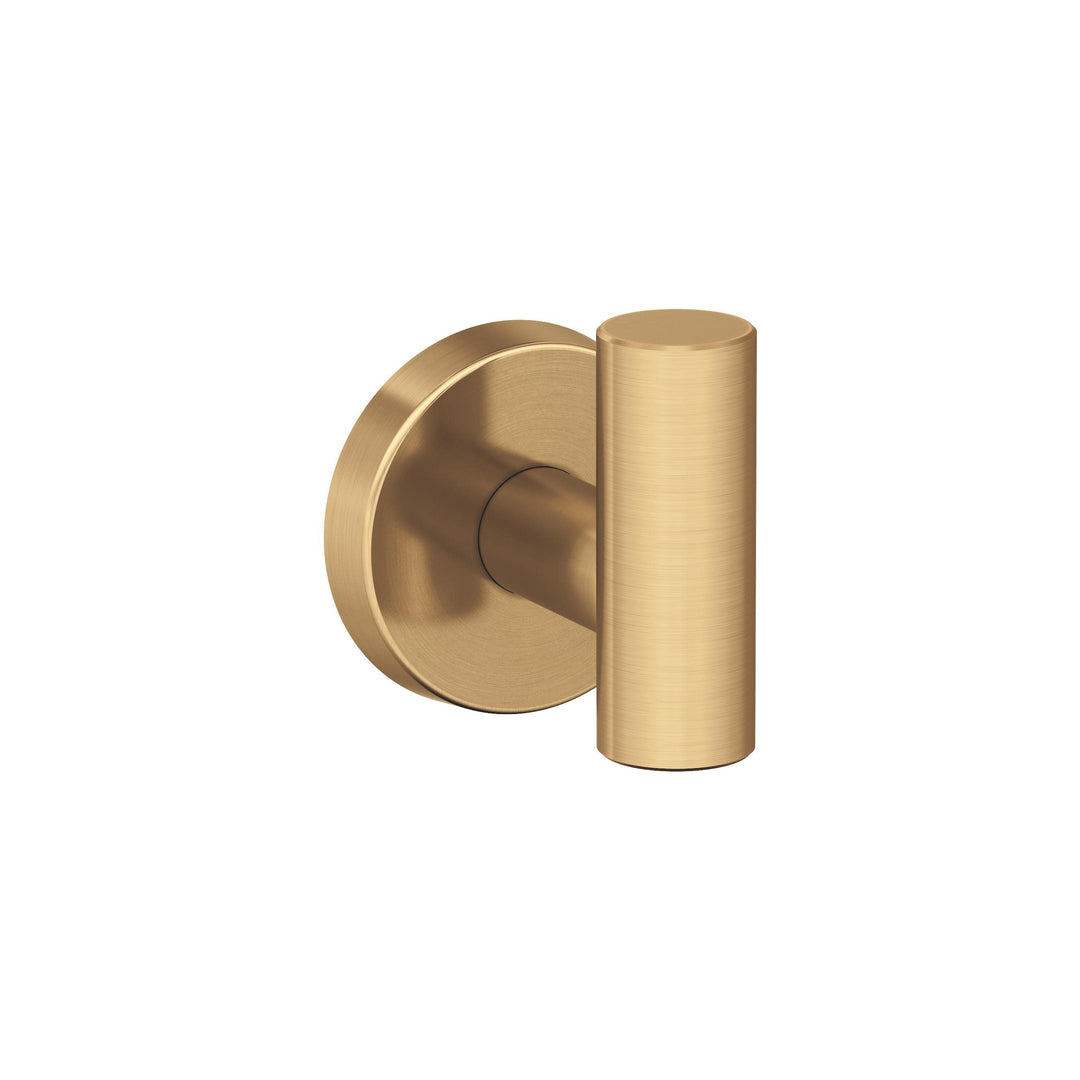 Amerock | Einzelner Bademantelhaken | Champagner Bronze | Arrondi | Handtuchhaken | Badzubehör | Bad